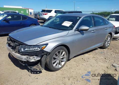 2021 Honda Accord Lx из США, поврежденный, VIN 1HGCV1F11MA040769